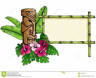 Hawaiian Tiki Clip Art Clipart Panda Image