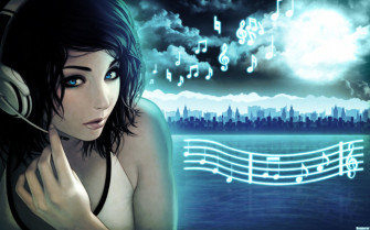 Anime Music HD Wallpaper
