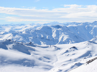 Snow Mountains Wallpaper
