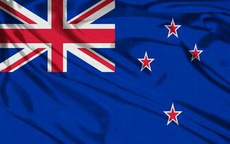 New Zealand Flag Wallpaper Stock Photos