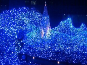 Blue Christmas Wallpaper Grasscloth