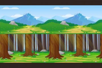 Nature Horizontal 2d Game Background Craftpix Net