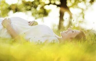 Wallpaper Grass Trees Happiness Nature Pose Smile Woman
