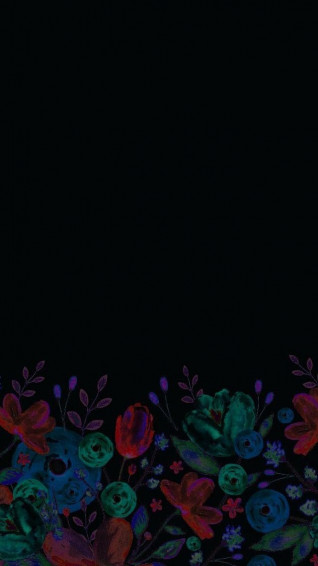 Aylin On Art Illustration Floral Wallpaper iPhone