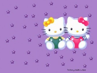 Hello Kitty Valentine Wallpaper Grasscloth