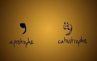 Apostrophe Wallpaper Stock Photos