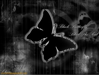 Black Butterfly Wallpaper