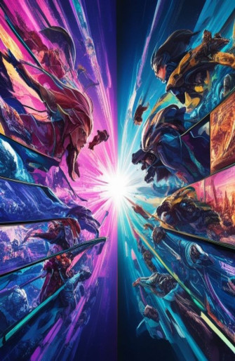 Video Game Dual Monitor Wallpaper