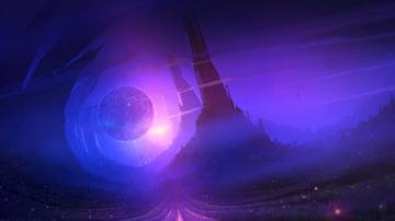 Night Sky Fantasy Wallpaper 4k Pc Desktop 6100b