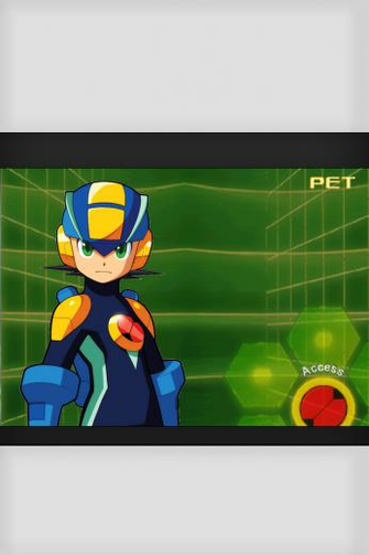 Megaman Exe Pet On iPhone Retina Display 1test By Ikiwed
