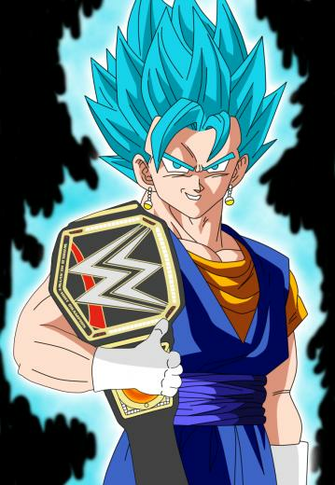 Wwe World Heavyweight Champion Vegetto Ssjgssj By Gonzalossj3 On