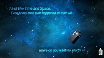 Doctor Who Wallpaper All Of The Time And Space By Darkounetlolz On