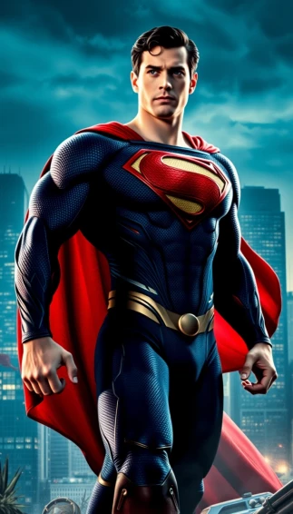 4k Superman Phone Wallpaper