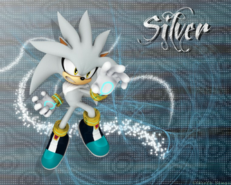 Silver The Hedgehog Wallpaper By Stripeddemon