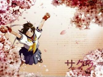 Rival Schools Street Fighter Kasugano Sakura Wallpaper