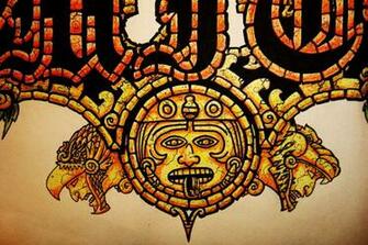 Aztec Art Wallpaper Top Background