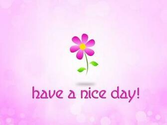 Small Flower On A Pink Background Have Nice Day HD
