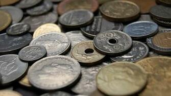 Wallpaper Coins Money Silver HD