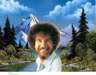 Men Bob Ross Wallpaper