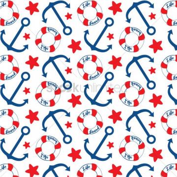 Anchor And Float Background Design Vector Image