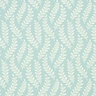 Homebase Laura Ashley Fenton Duck Egg Wallpaper