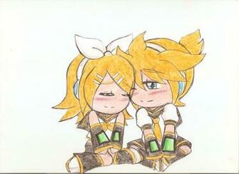 Kagamine Rin And Len Chibi By Bleedfan95