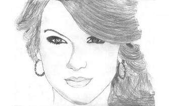 Top Girl Drawing Pencil Art Wallpaper