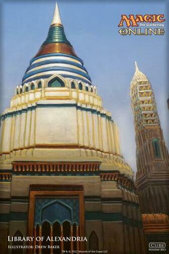 Wallpaper Of The Day Library Alexandria Daily Mtg Magic