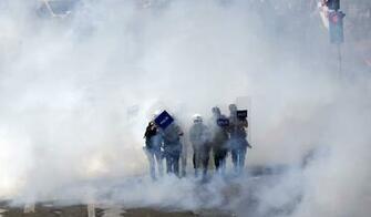 Anarchy Riot Police Crowd Dark Revolution Fire J