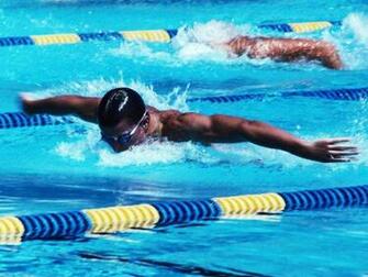 Swimming Cool Wallpaper