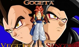 Ssj4 Goku Vegeta And Gogeta Wallpaper