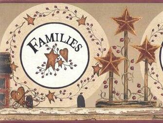 Primitive Wallpaper Border