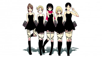 Attack On Titan Female Characters Wallpaper