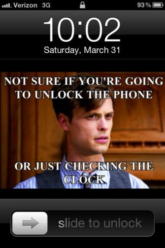 iPhone Lock Screen On