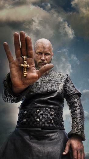 Vikings Ragnar Cross 3wallpaper iPhone Parallax Les Wallpaper