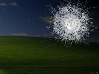 Cracked Computer Screen Wallpaper