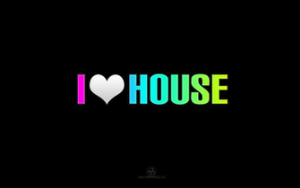 I Love House Music Wallpaper