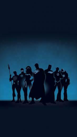 Justice League iPhone Wallpaper Heroes Found