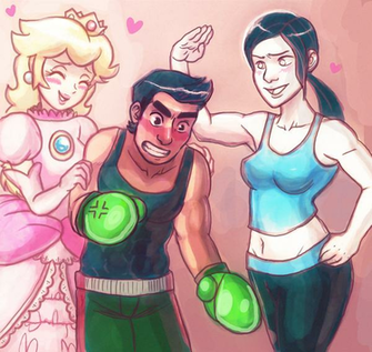 Zero Suit Samus And Little Mac