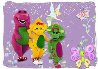 Barney And Friends Wallpaper Mariposas Y Sus