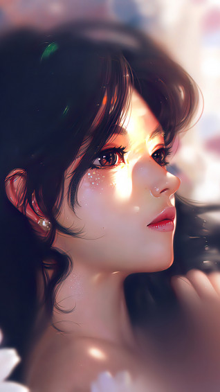 Beautiful Anime Girl 4k Wallpaper iPhone HD Phone 5190f