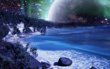 Planet Rise Image Id Abyss
