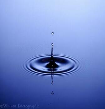 Water Drop Forming Spike