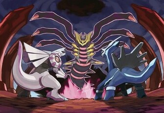 Dialg Palkia Giratina Legendary Pokemon Photo