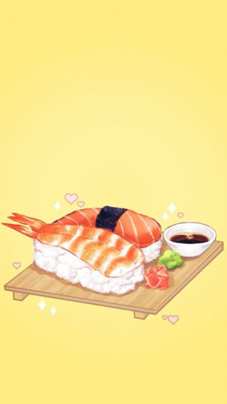 Sushi Wallpaper Christian Yu