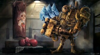 Blitzcrank League Of Legends Wallpaper Desktop