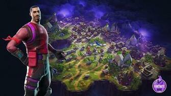 Fortnite Br Radiant Striker Outfit Wallpaper