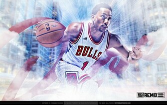 Derrick Rose Wallpaper Art City Takeover Series