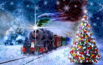 Wallpaper Fantasy The Theme Christmas Image For Desktop