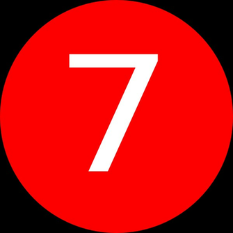 Number Red Background Clip Art Vector Online Royalty